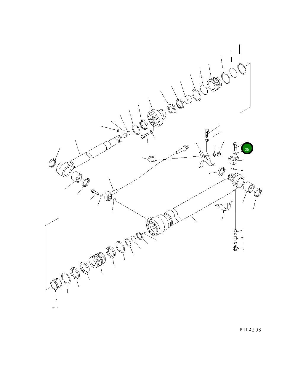 Болт 01010-80855 Komatsu