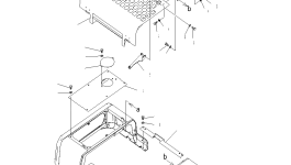 Крышка 208-54-75122 Komatsu