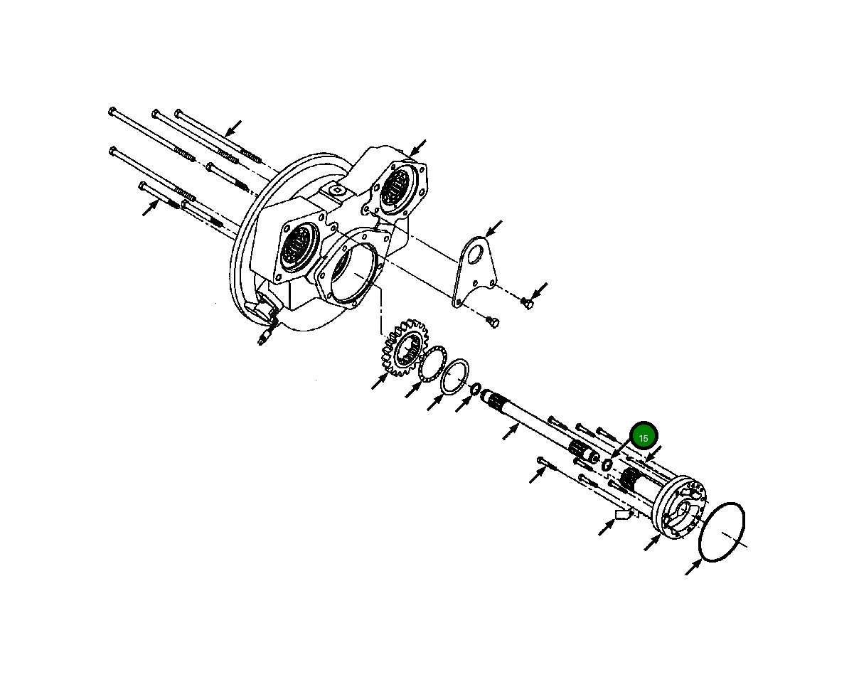 Кольцо уплотнительное (O-Ring) 54 467 H45 Komatsu