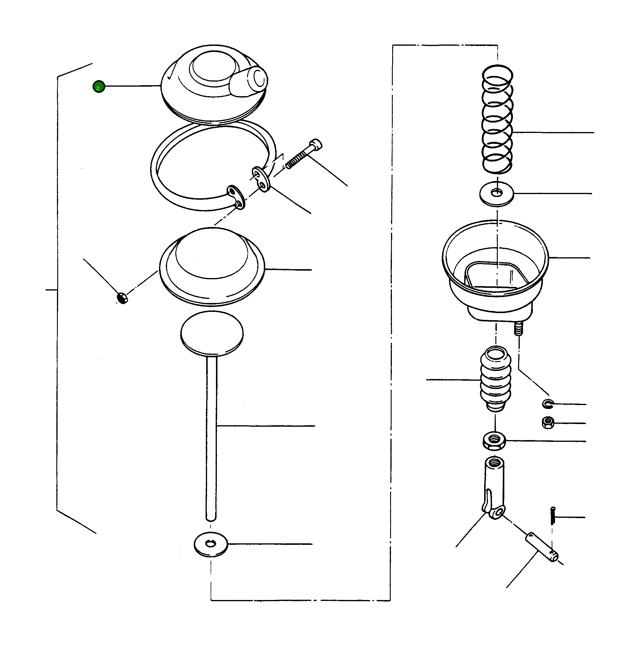Крышка 2961901M1 Komatsu