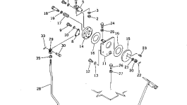 Рычаг 232-43-12410 Komatsu