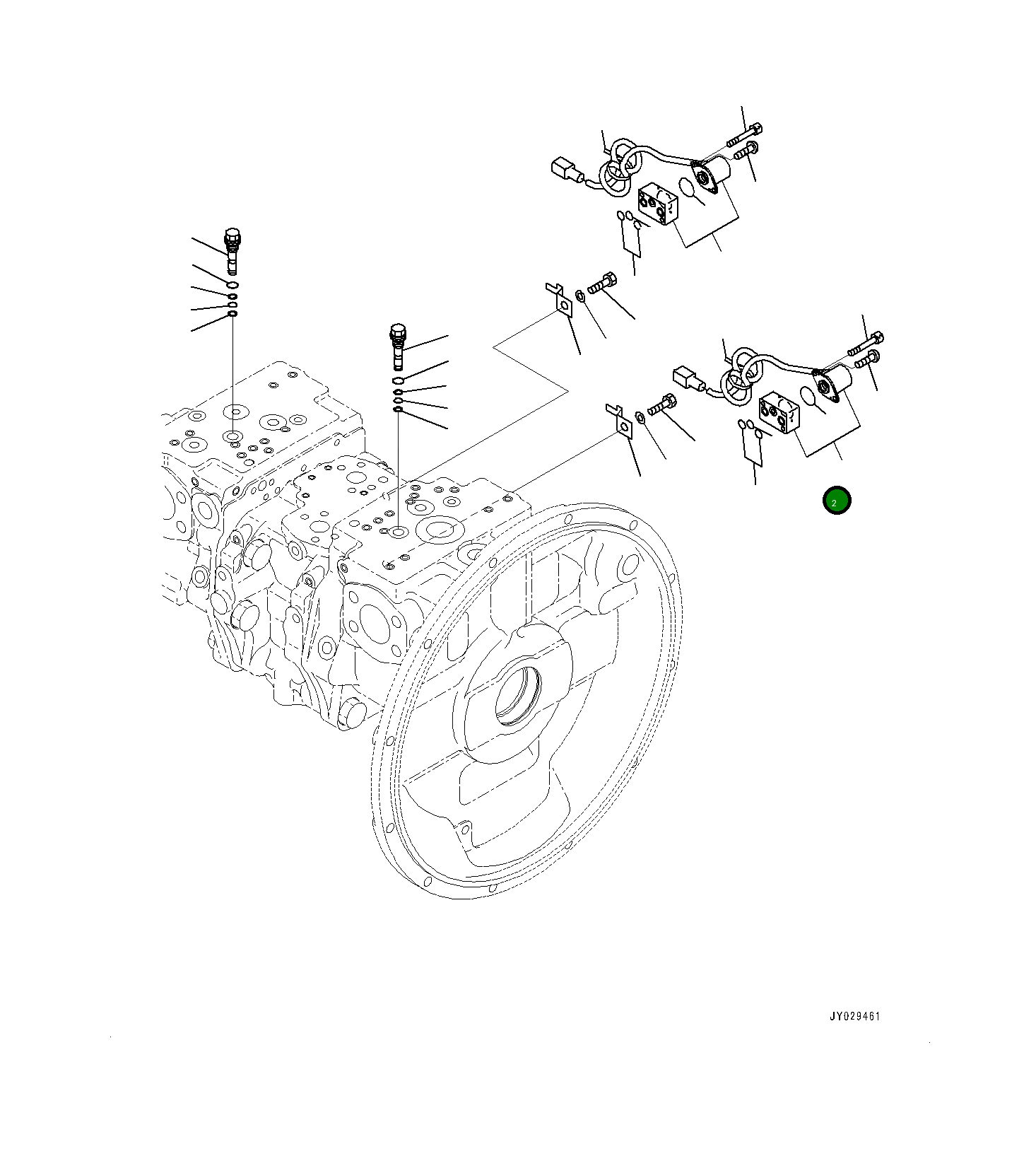 Кольцо уплотнительное (O-Ring) 720-1L-15440 Komatsu