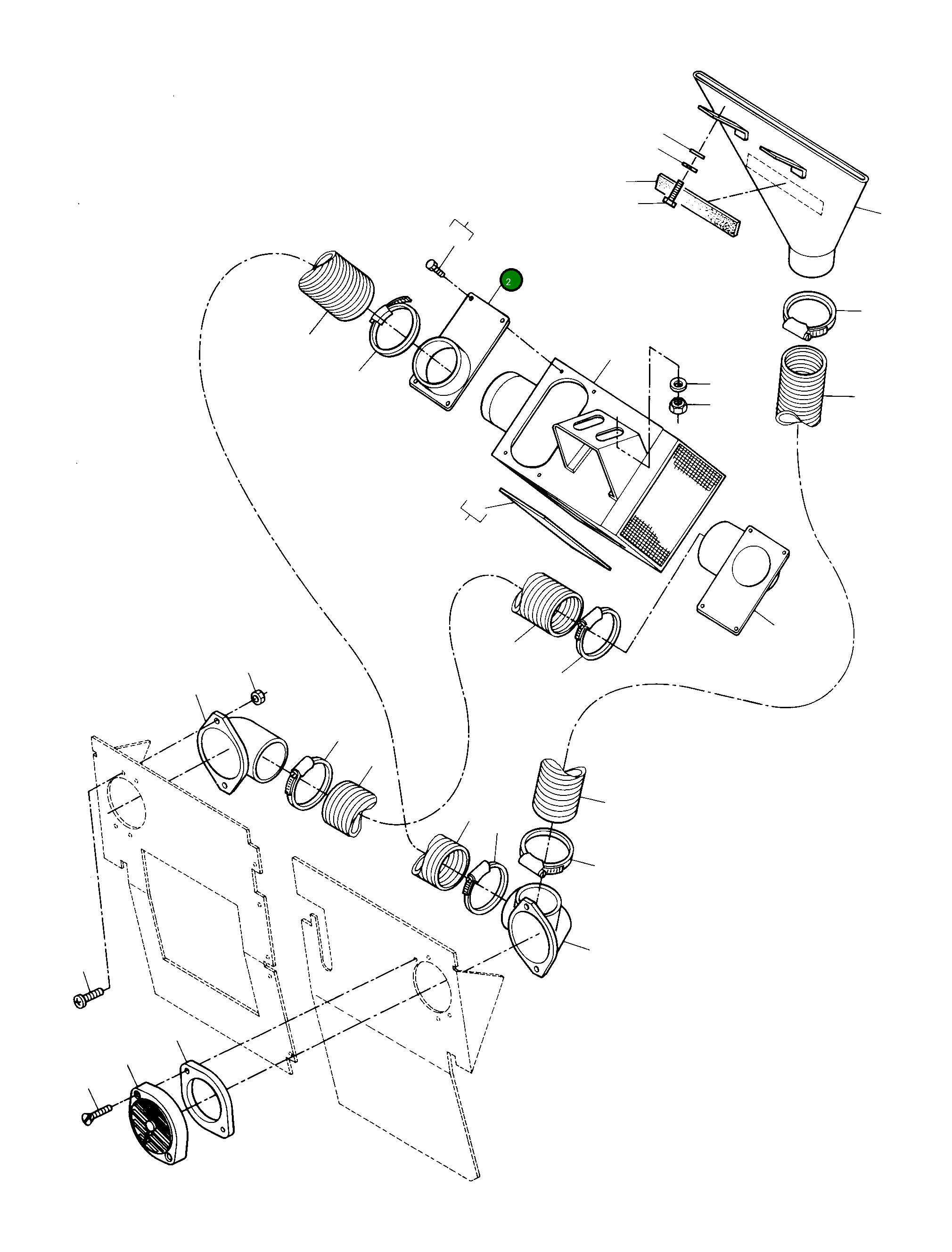 Крышка 3094488M1 Komatsu