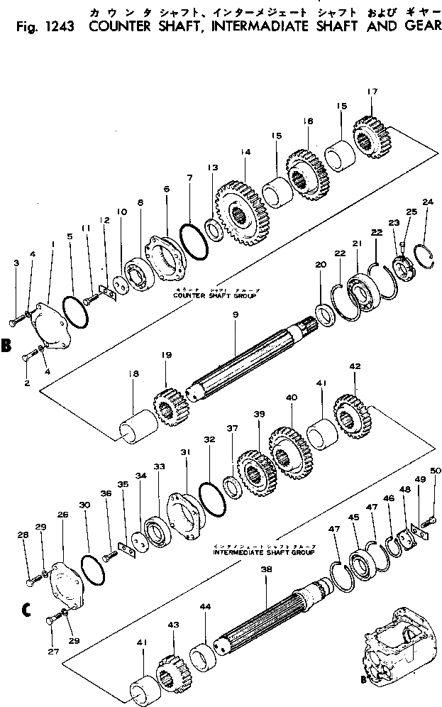 Кольцо 130-09-15440 Komatsu