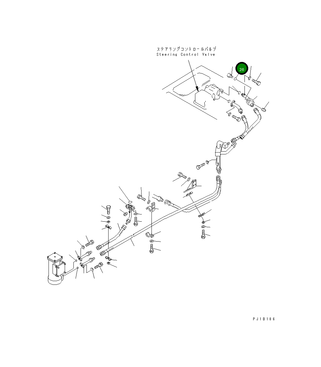 Кольцо уплотнительное (O-Ring) 07002-42034 Komatsu