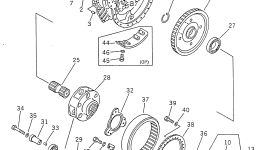 Подшипник 142-27-11230 Komatsu