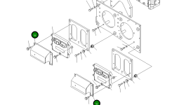 Крышка 6219-81-7430 Komatsu