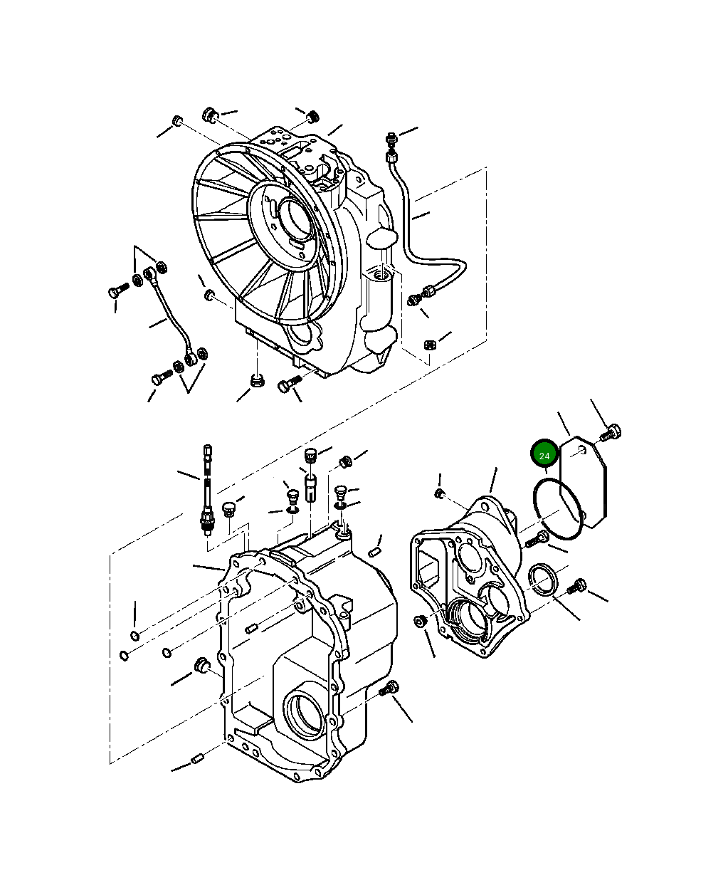 Кольцо уплотнительное (O-Ring) CA0028571 Komatsu