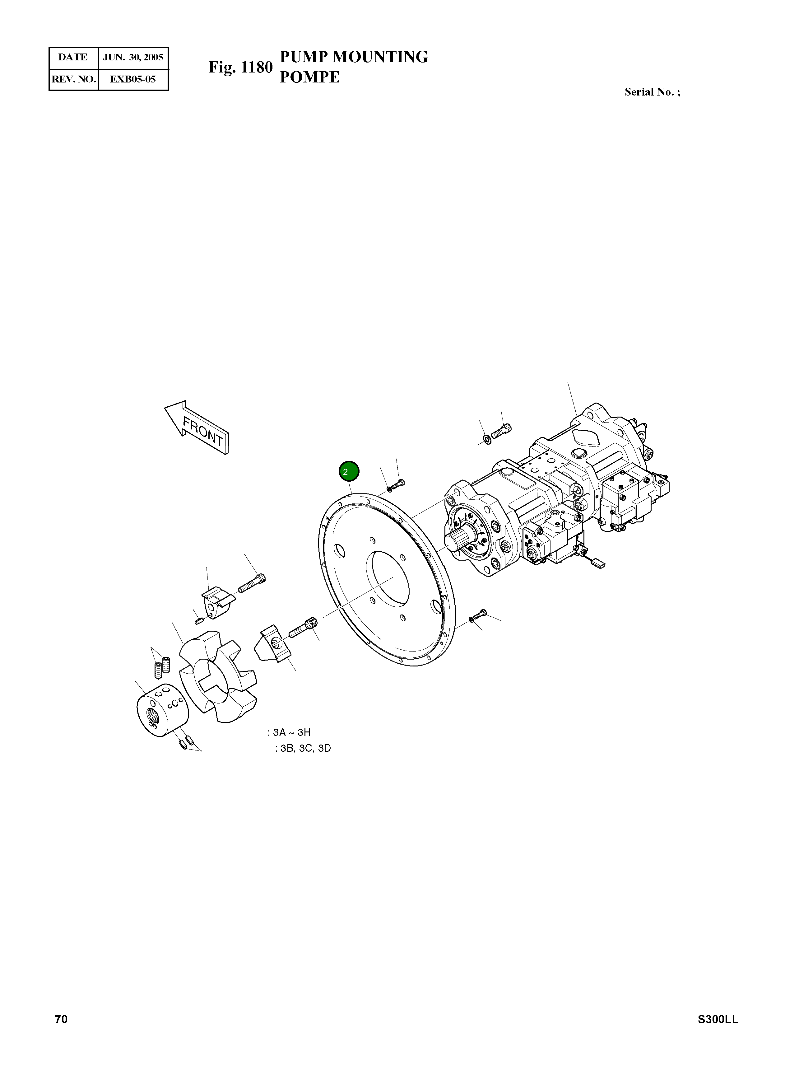 Крышка 229-00011 Komatsu
