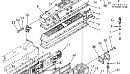 Крышка 6138-11-4611  Komatsu