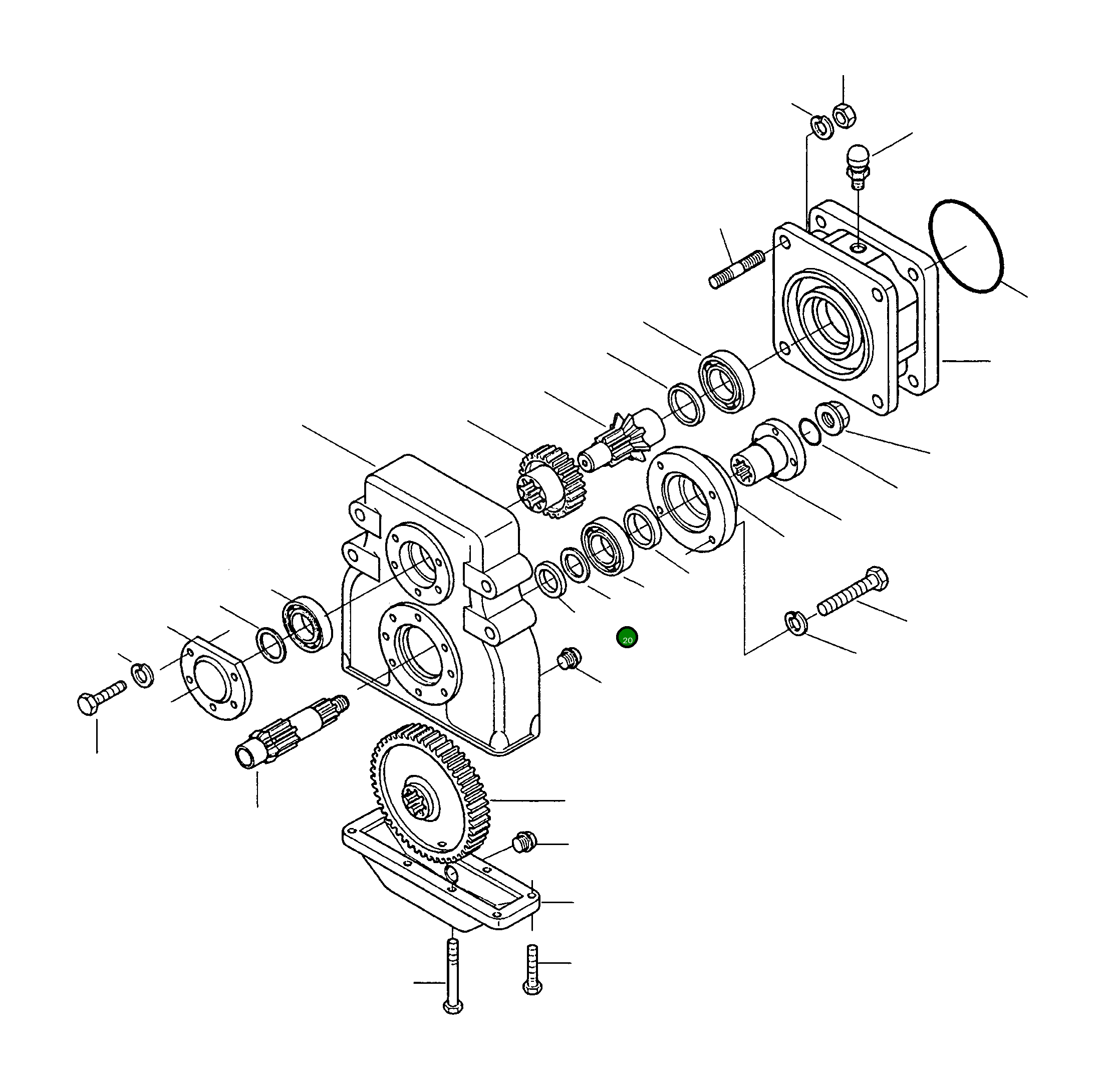 Кольцо 4917093M1  Komatsu