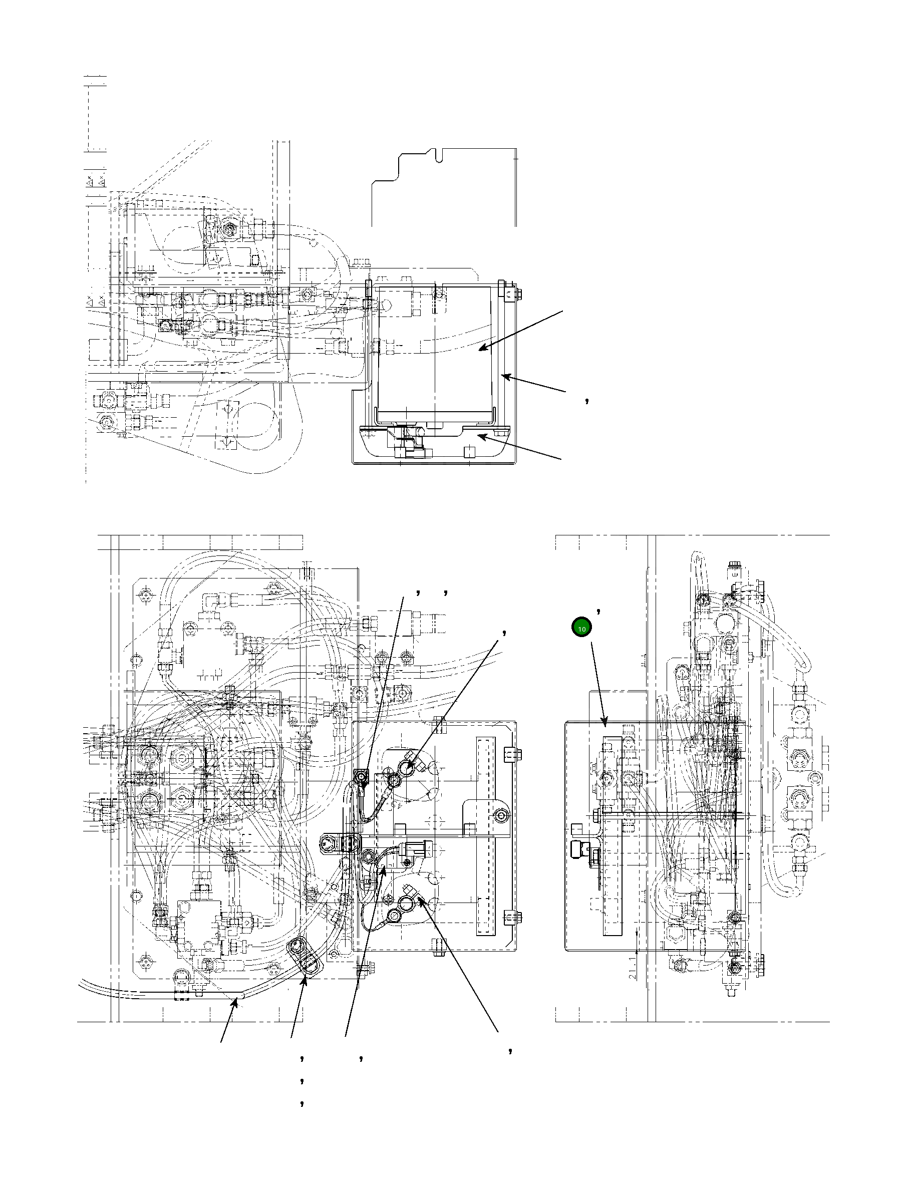 Крышка 22B-914-3531 Komatsu