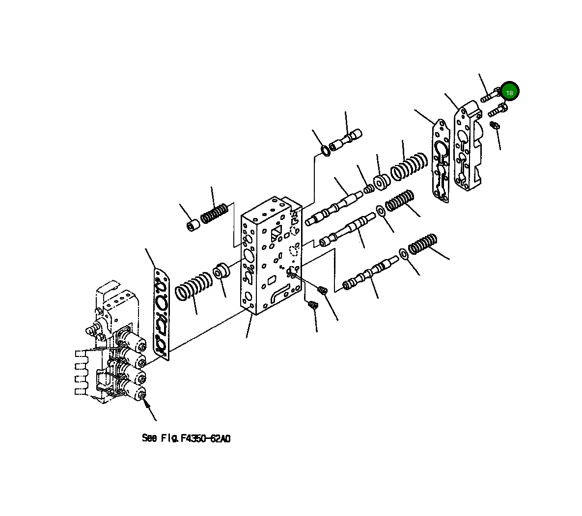 Болт 01010-31303 Komatsu
