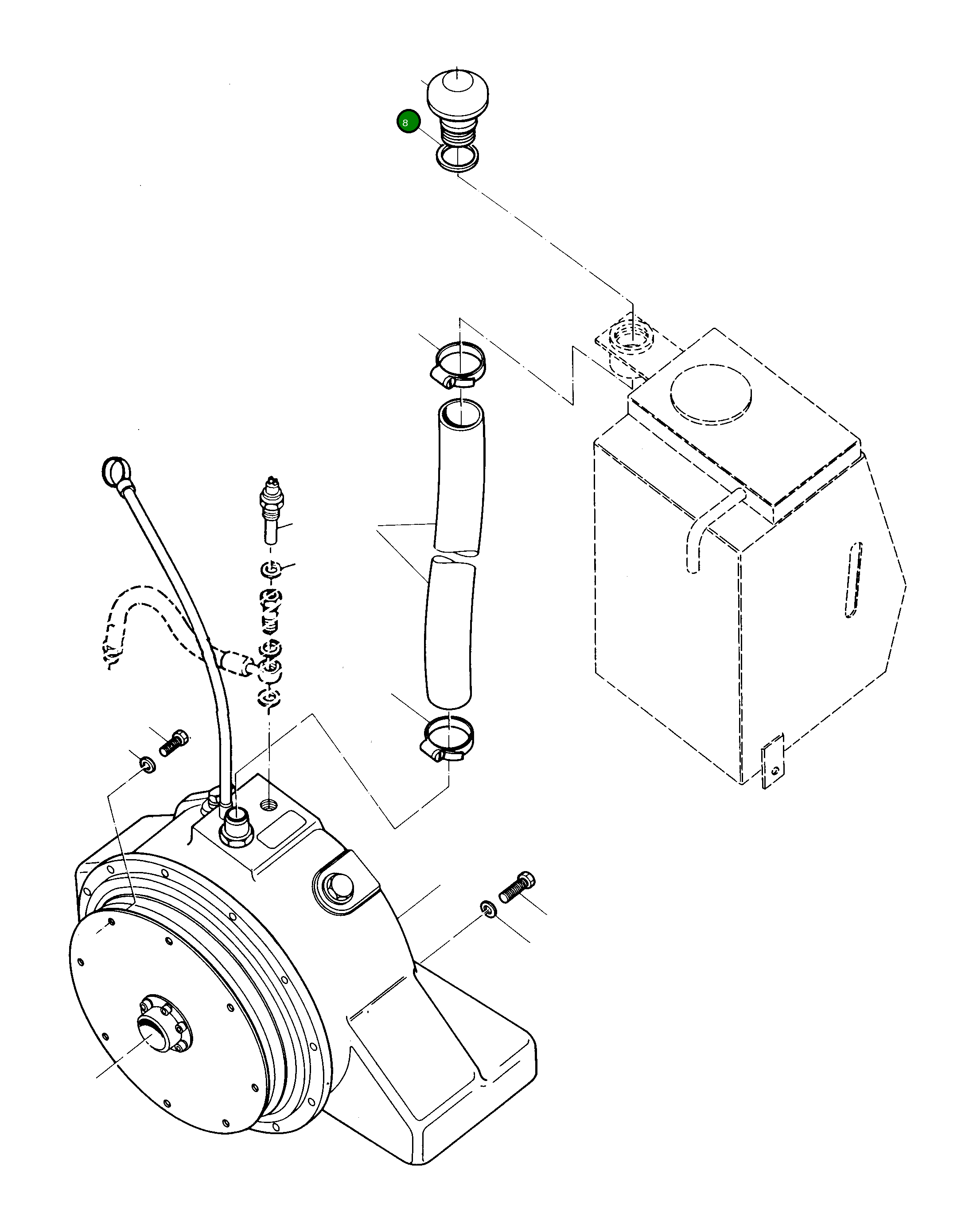 Кольцо уплотнительное (O-Ring) 1444794X1 Komatsu