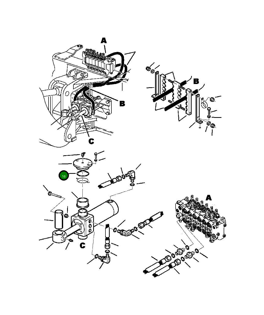 Кольцо уплотнительное (O-Ring) 855021836 Komatsu