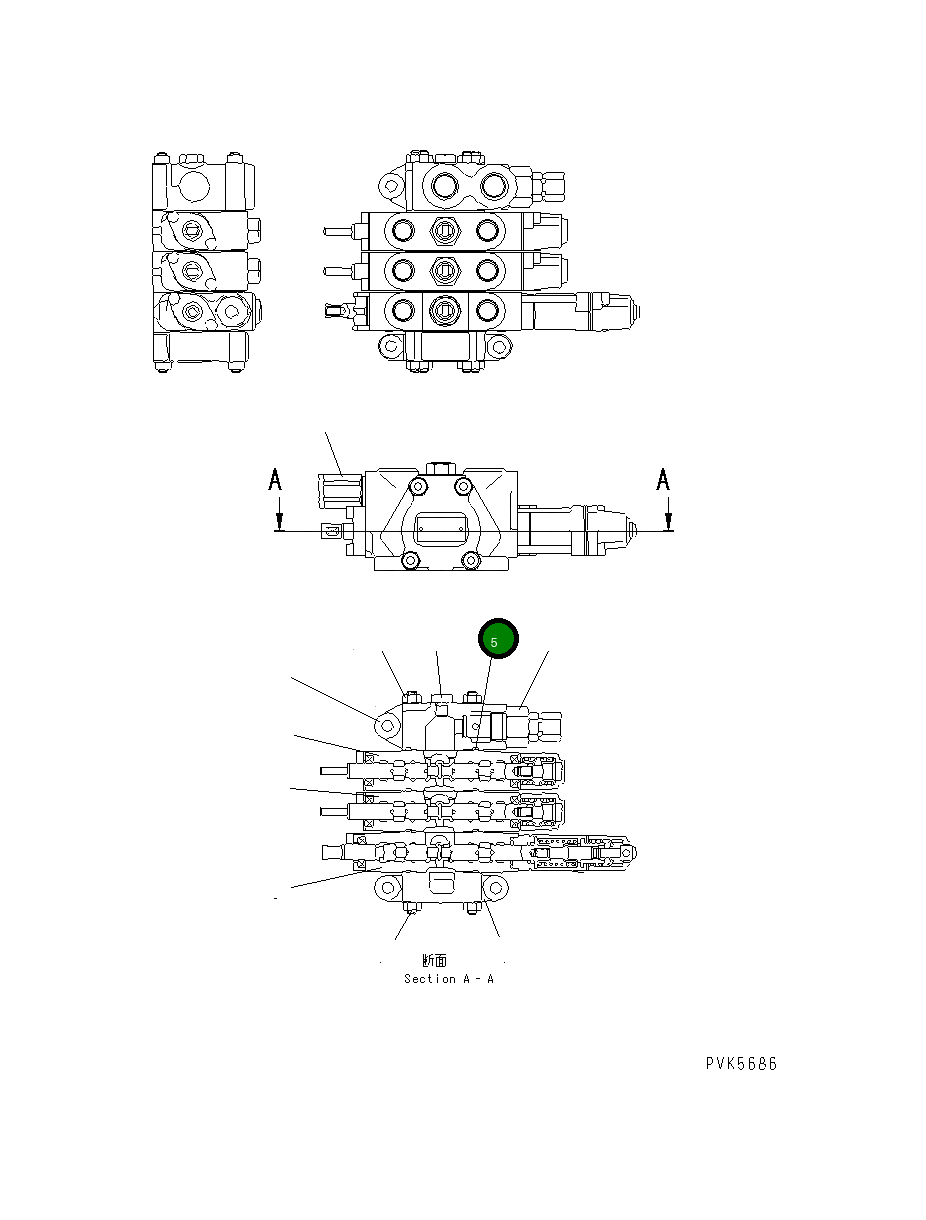 Кольцо уплотнительное (O-Ring) NAC01200055010 Komatsu