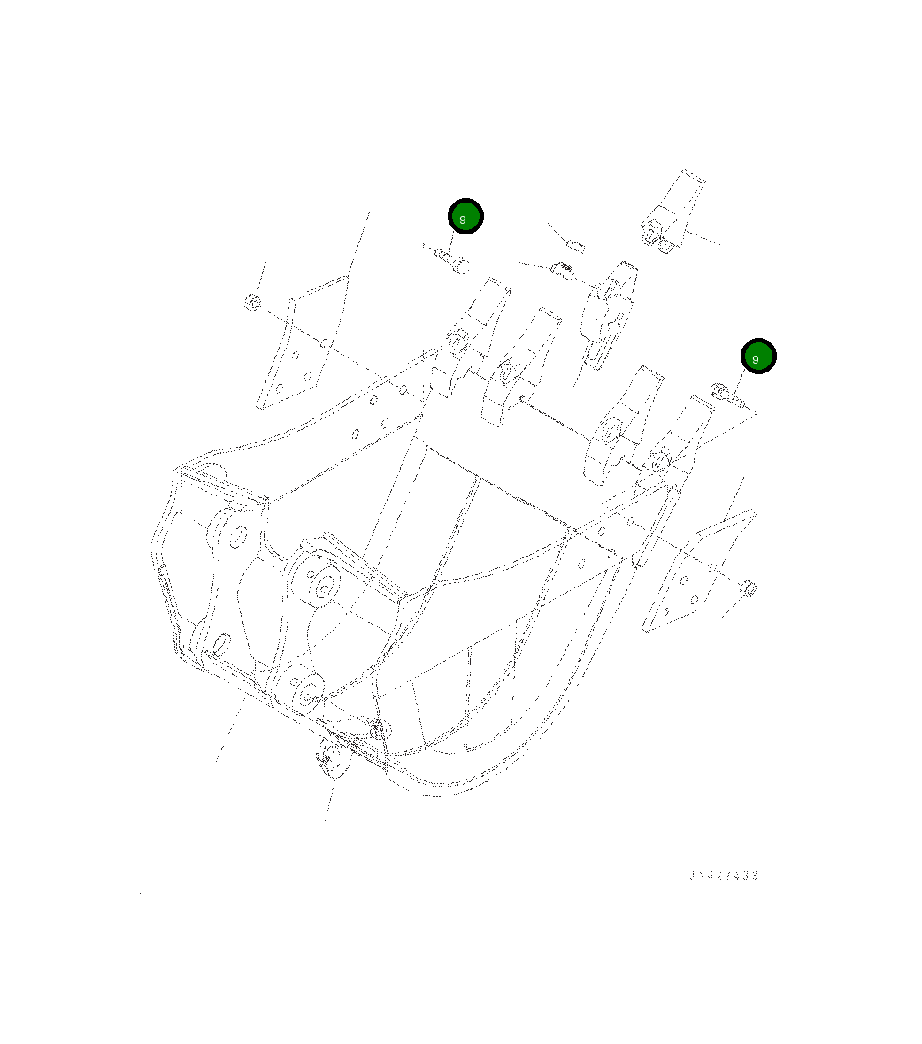 Болт 20U-70-28130 Komatsu