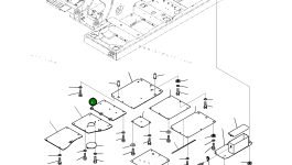 Крышка 20Y5472950 Komatsu