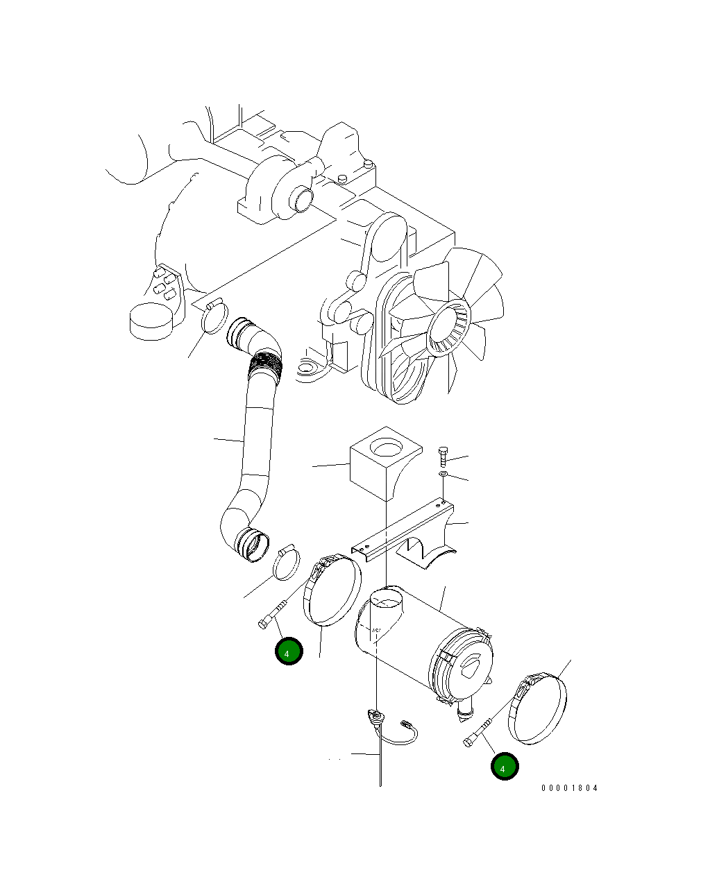 Болт 664-31-14641 Komatsu