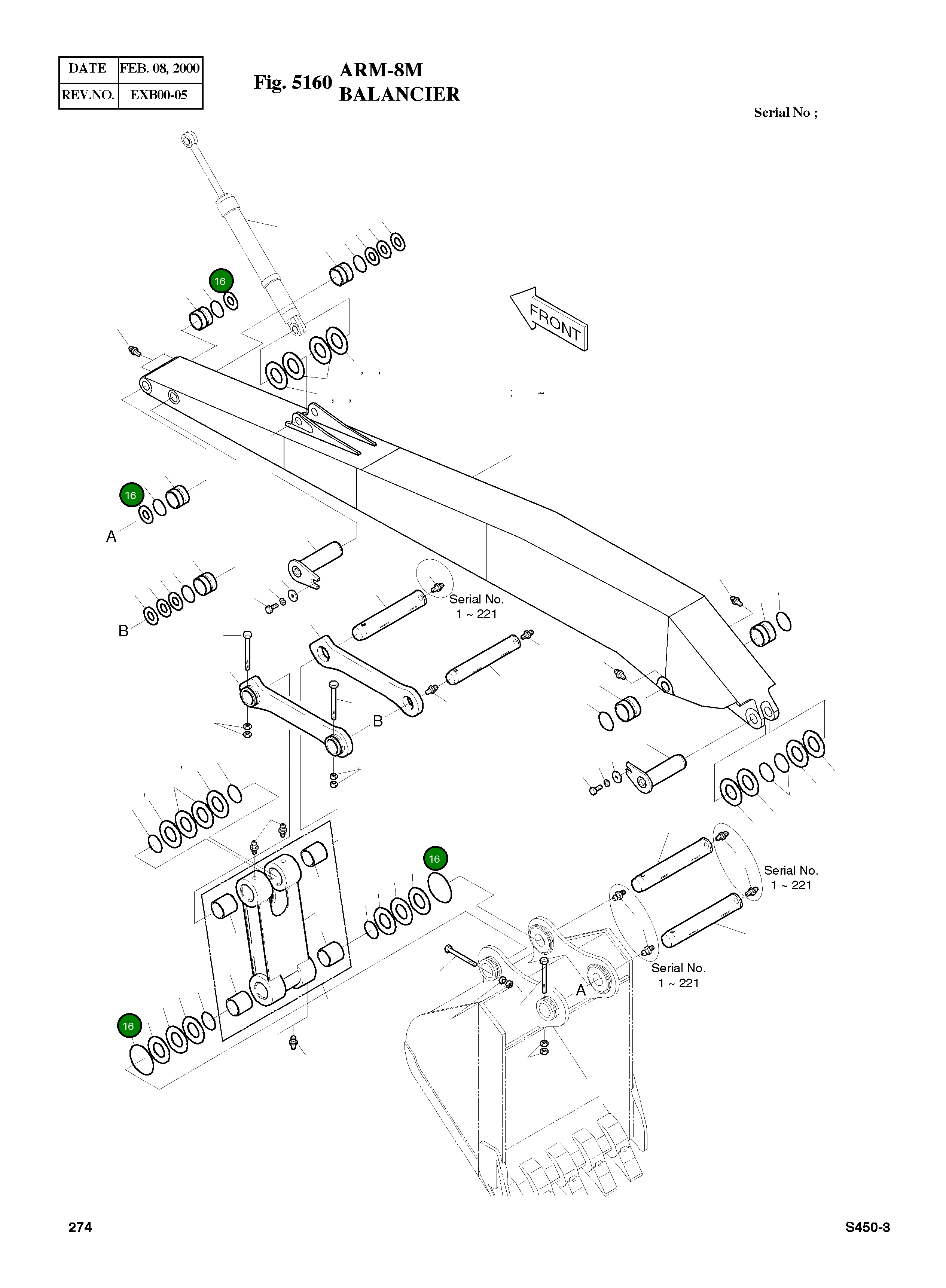 Кольцо уплотнительное (O-Ring) 2180-9056 Komatsu