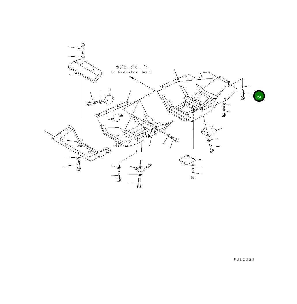 Болт 01010-72040 Komatsu