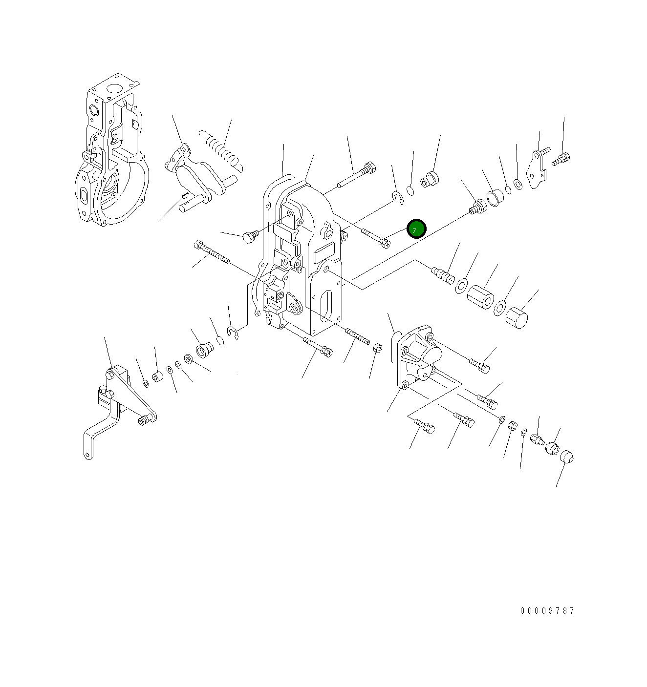 Болт DK139006-71 Komatsu