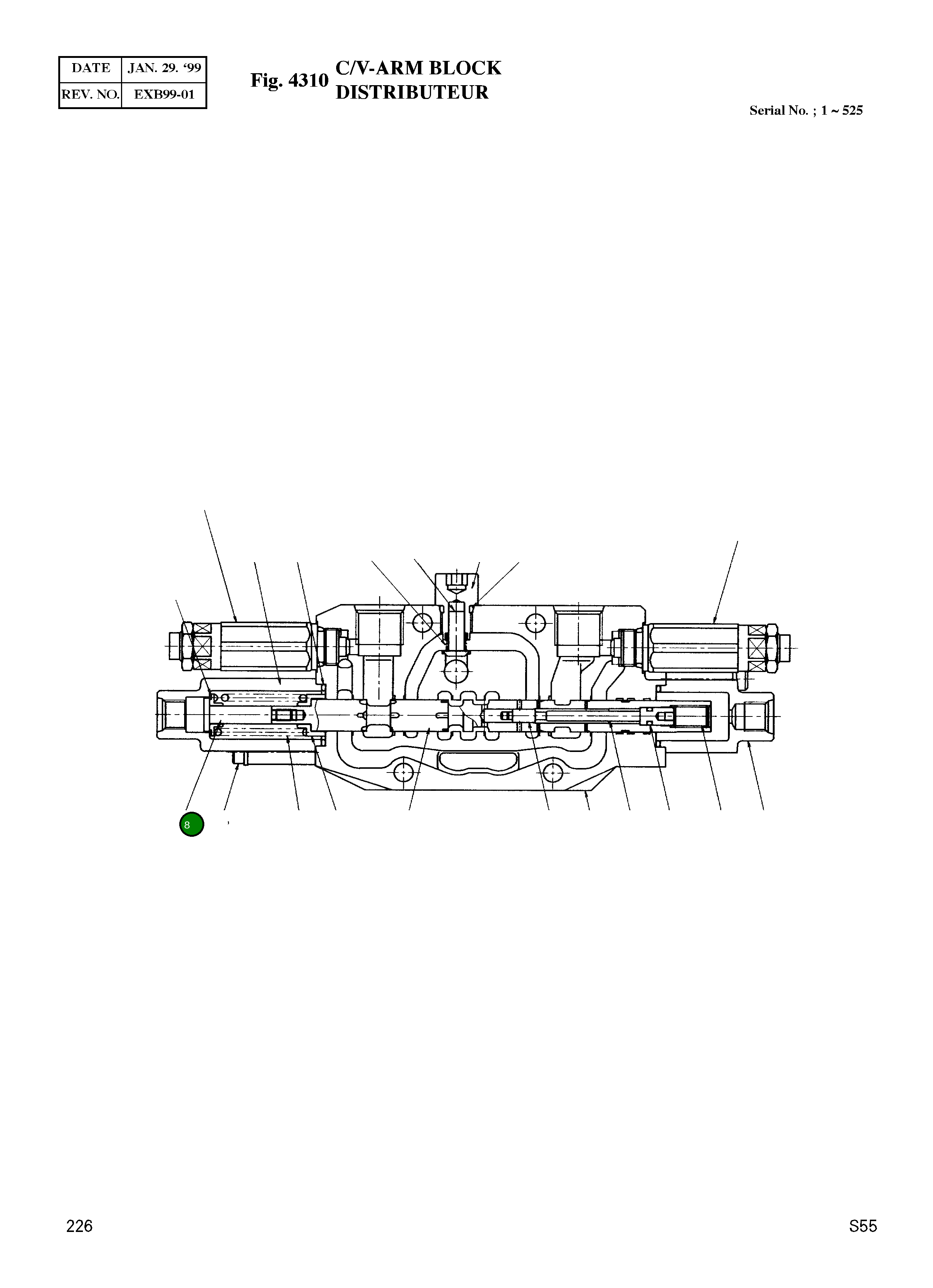 Болт 23744202406-01 Komatsu