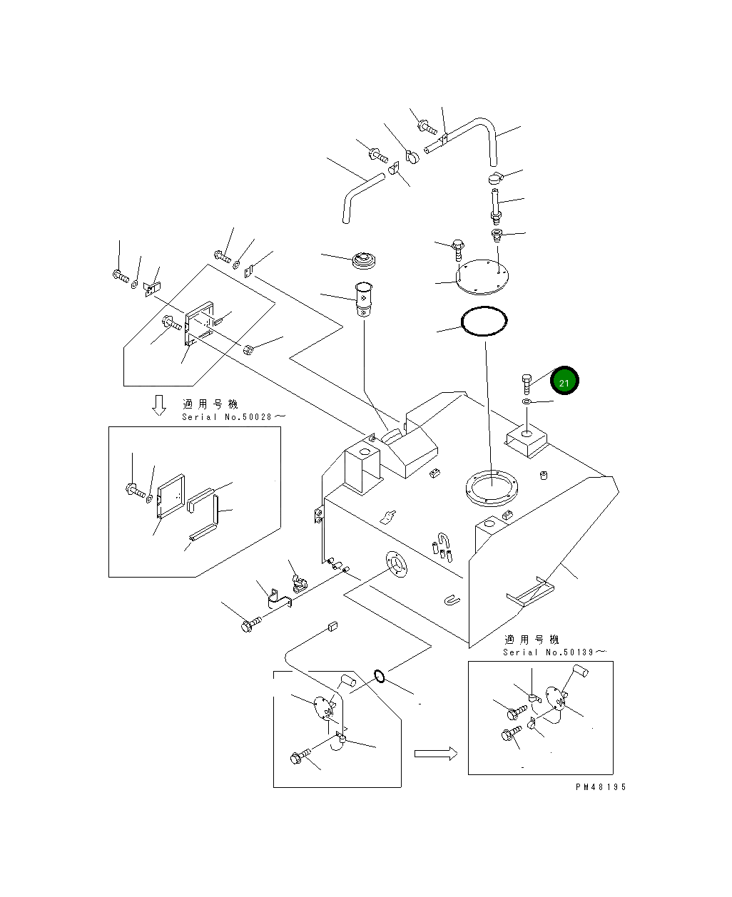 Болт 01010-32445 Komatsu