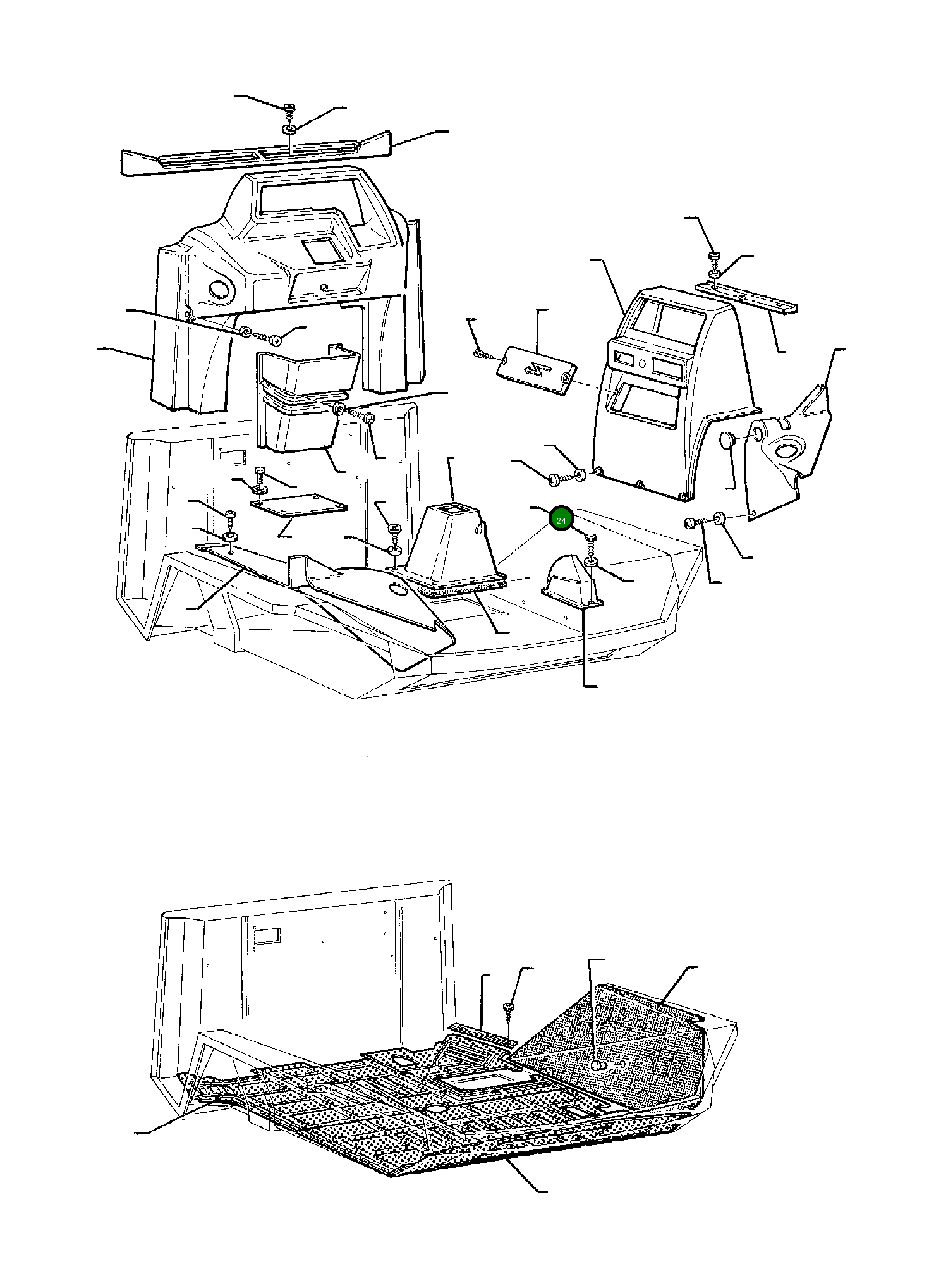 Крышка 311305745 Komatsu