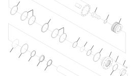 Кольцо уплотнительное (O-Ring) 4A1-6C-21620 Komatsu