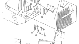 Крышка 142-54-14371 Komatsu