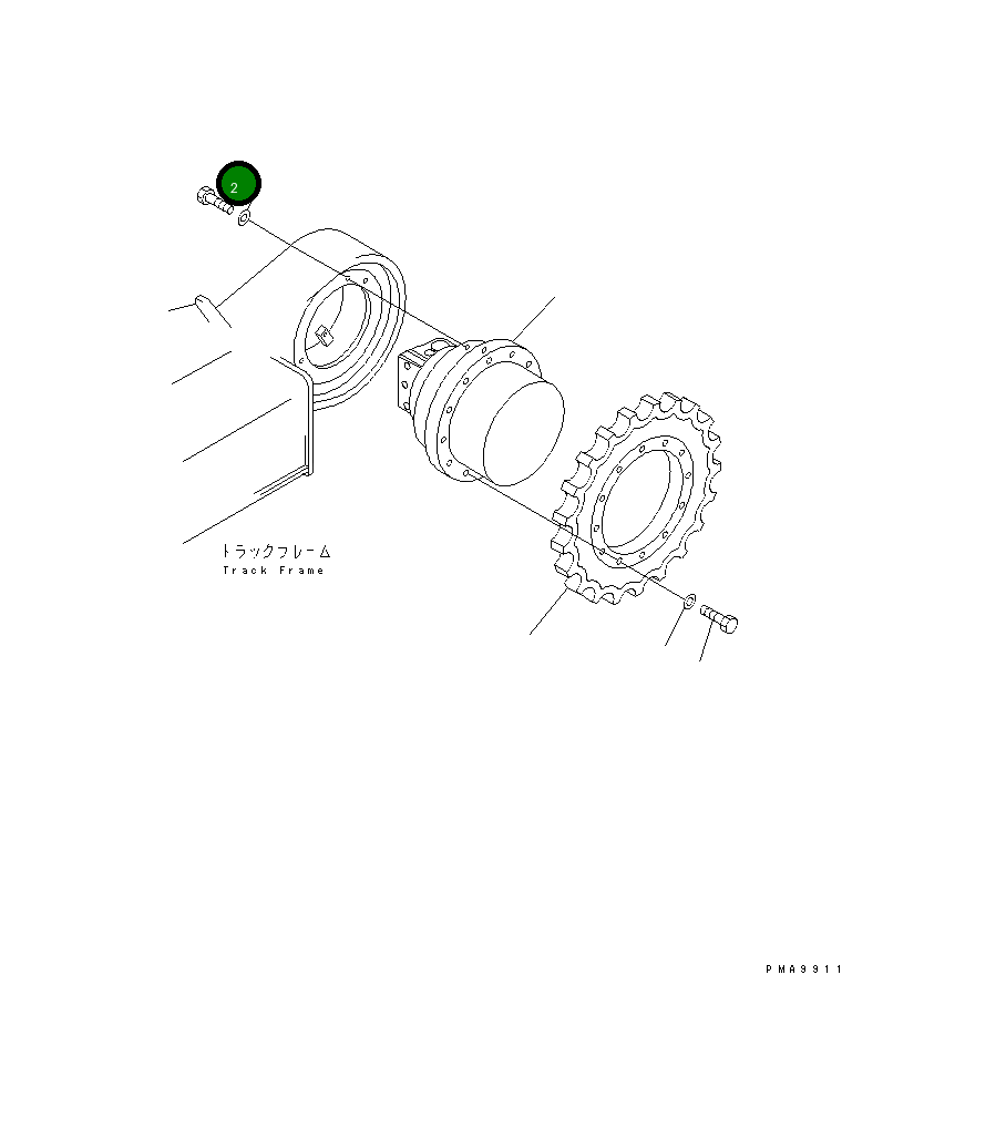 Болт 01010-81655 Komatsu