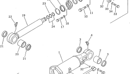 Кольцо уплотнительное (O-Ring) 195-63-93470 Komatsu