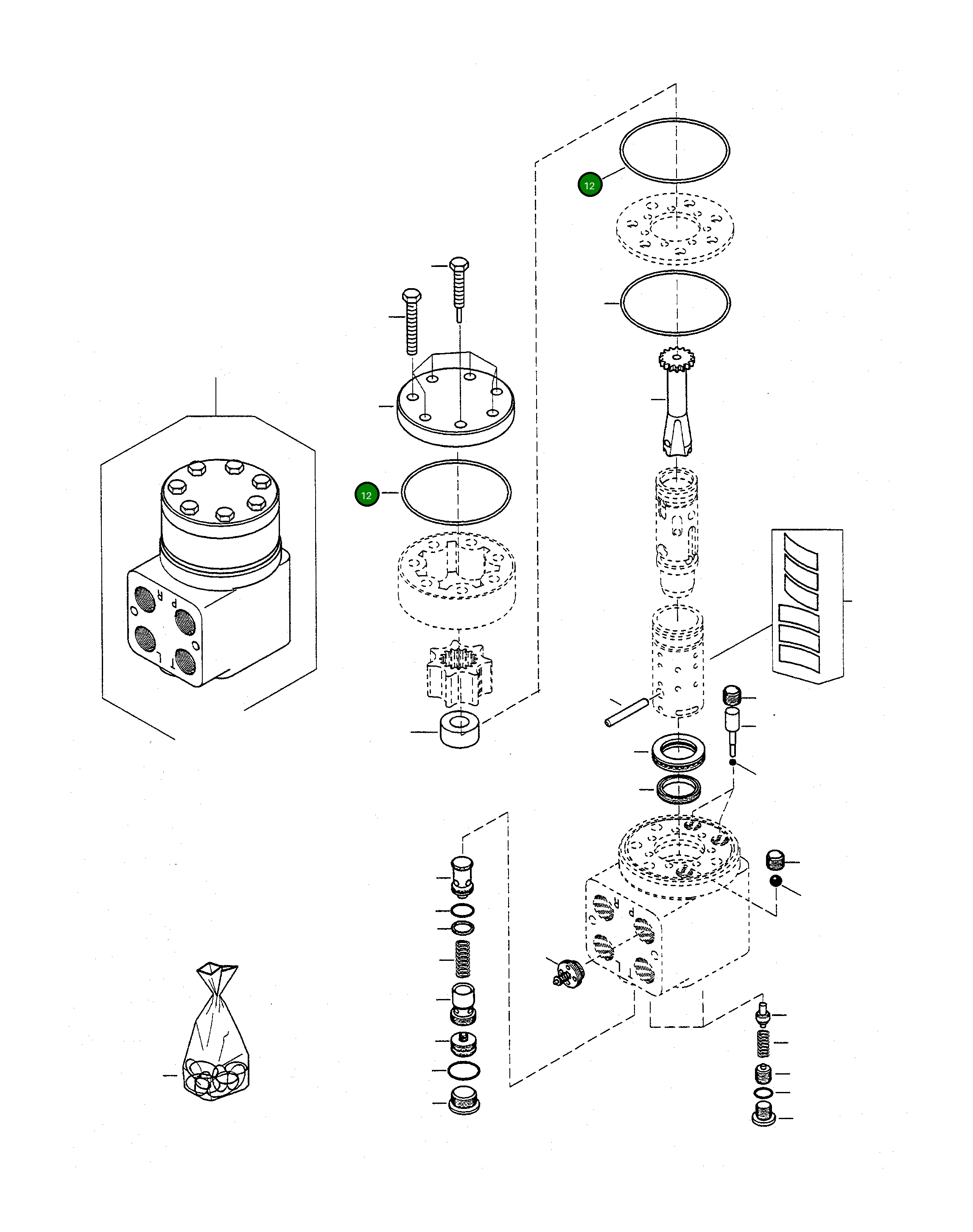 Кольцо уплотнительное (O-Ring) 4919757M1 Komatsu