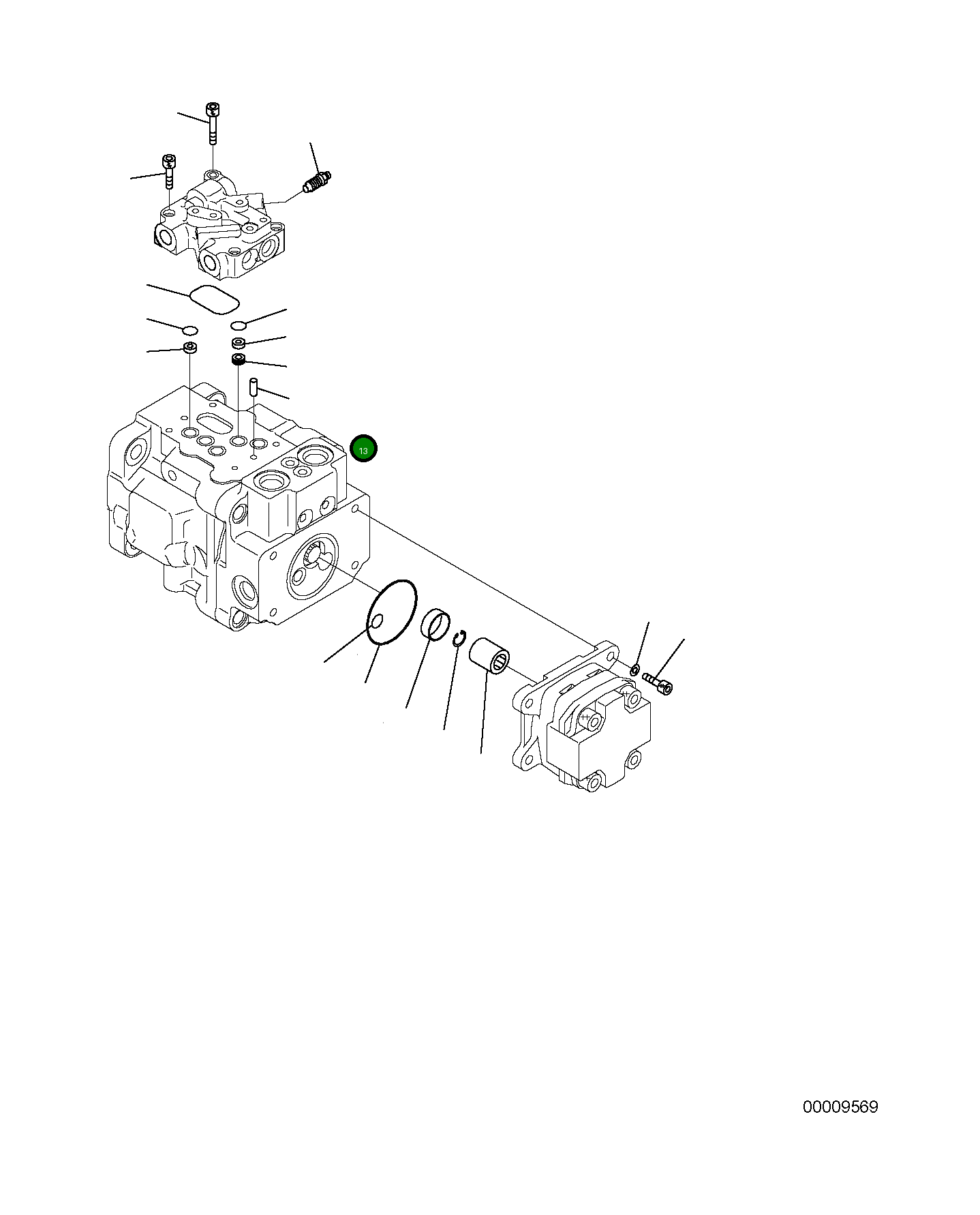 Болт 01252-60645 Komatsu