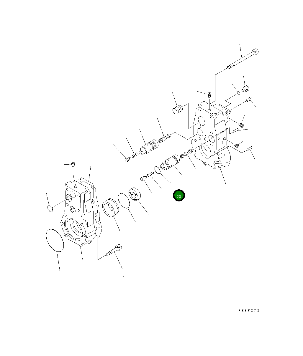 Кольцо уплотнительное (O-Ring) 07000-E2021 Komatsu