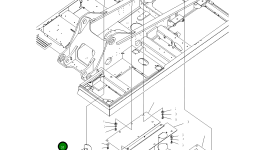 Крышка 207-54-77280 Komatsu