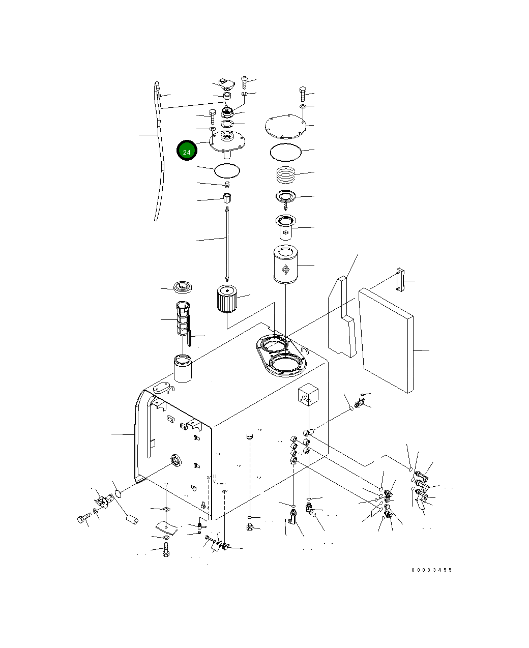 Крышка 20G-60-31250 Komatsu