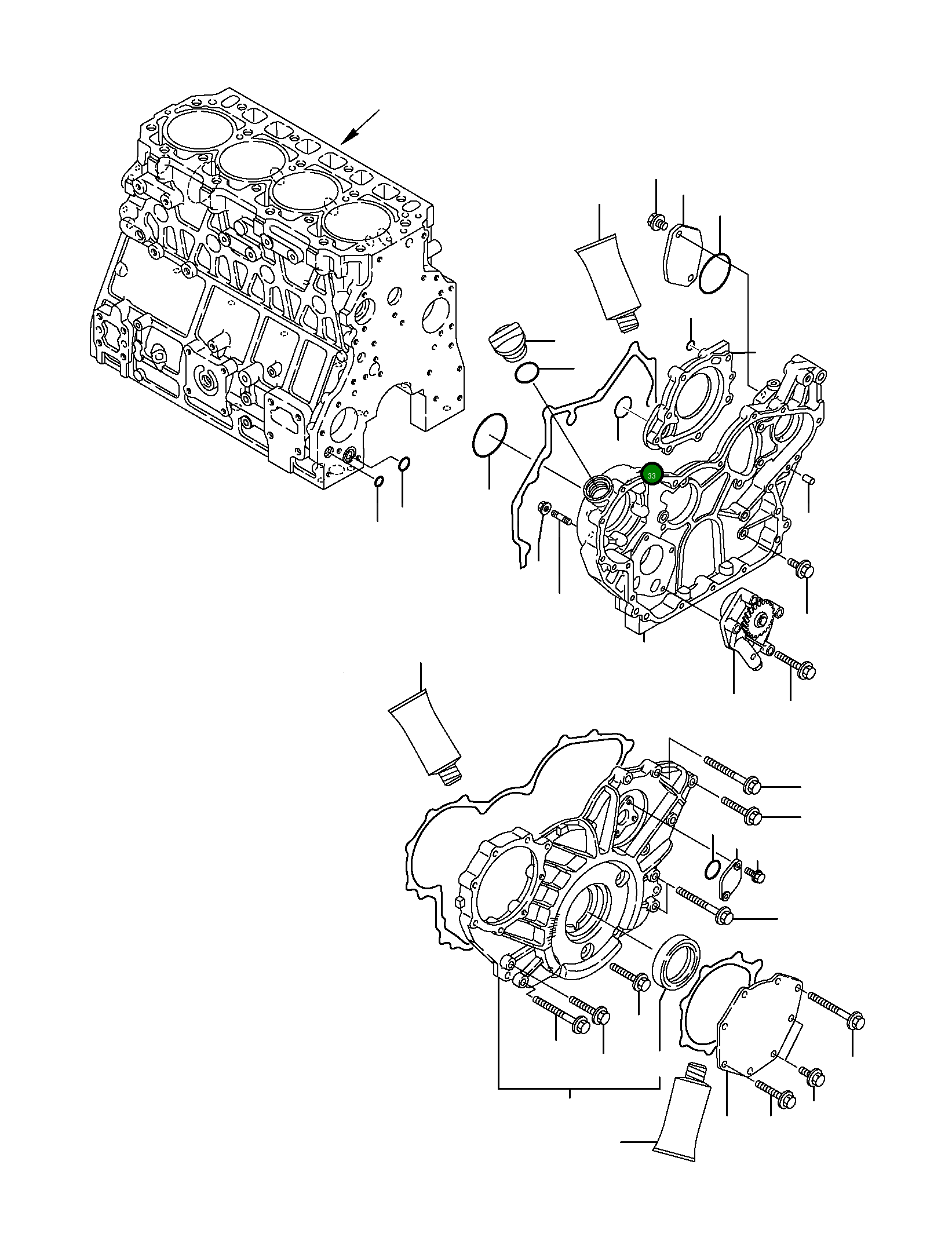 Кольцо уплотнительное (O-Ring) YM123900-42320 Komatsu