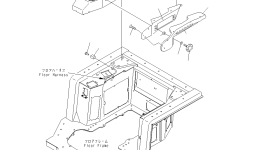 Крышка 17M-54-54461 Komatsu