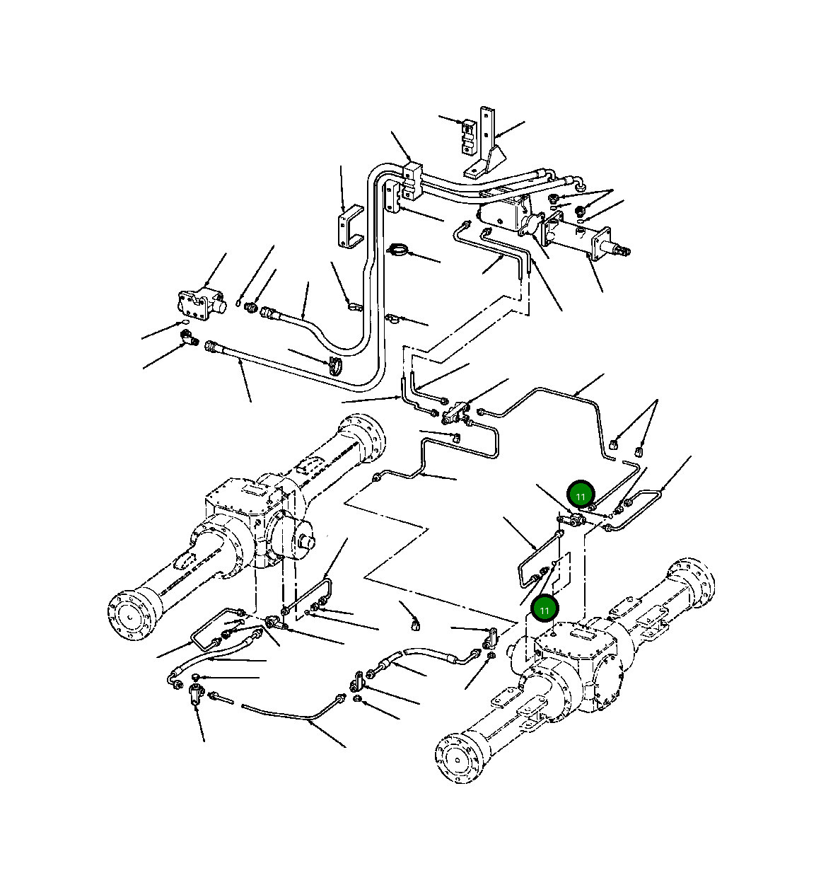 Кольцо уплотнительное (O-Ring) 1267 766 H1 Komatsu