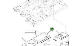 Крышка 207-54-42151 Komatsu