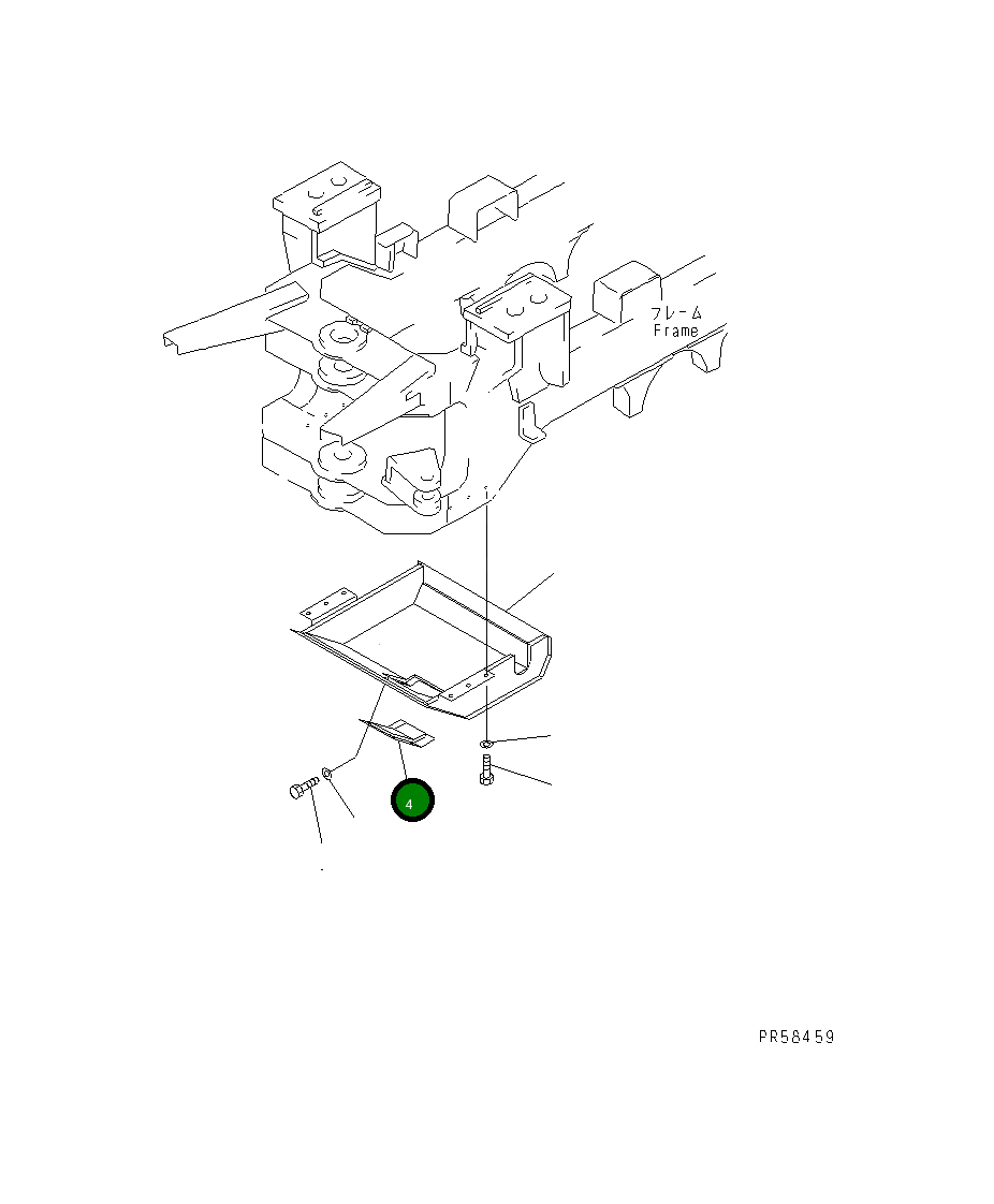 Крышка 234-915-7120 Komatsu
