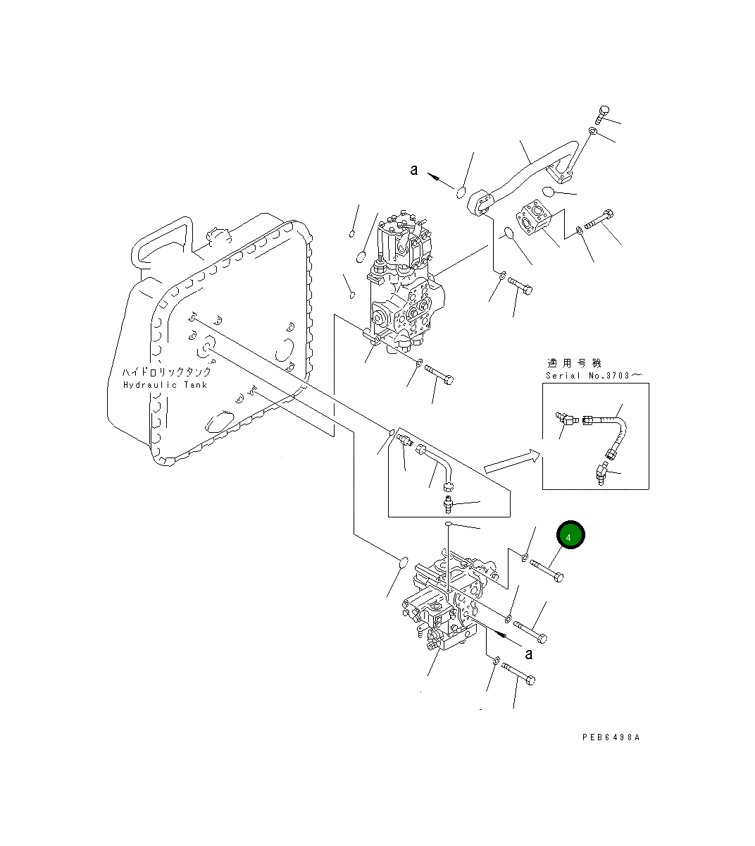 Болт 01011-81235 Komatsu