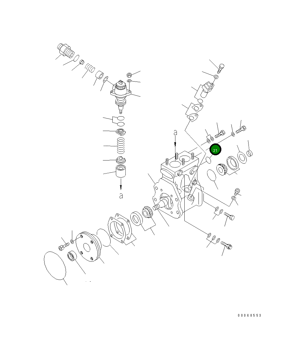 Кольцо уплотнительное (O-Ring) ND094086-0110 Komatsu