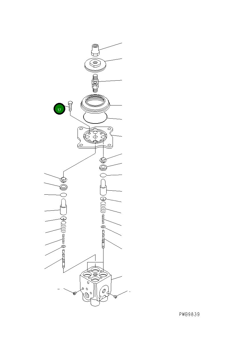 Болт 01010-80620 Komatsu