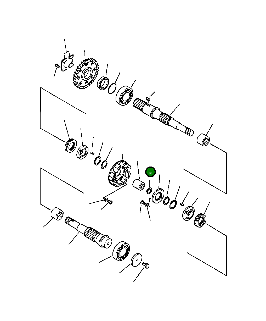 Кольцо 708-27-12820 Komatsu