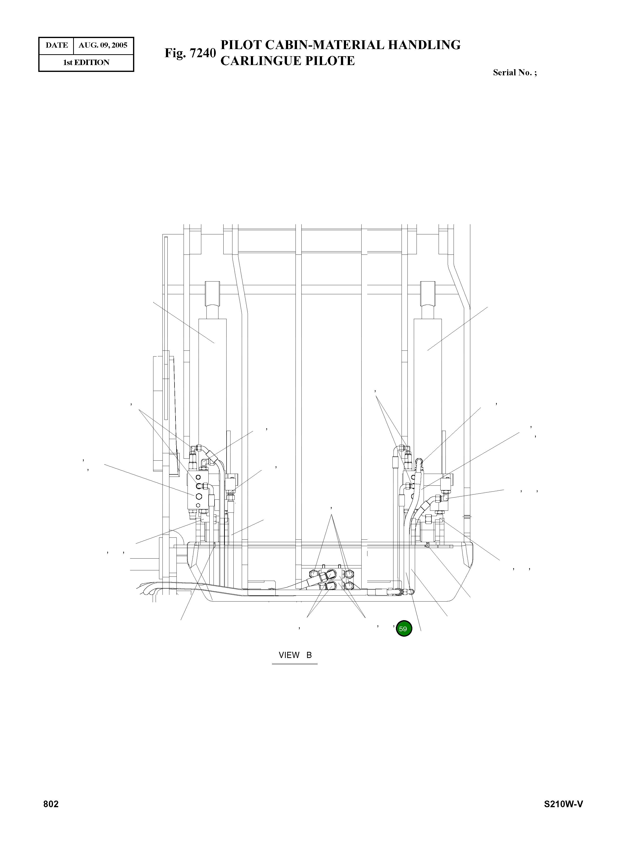 Болт S0557263 Komatsu