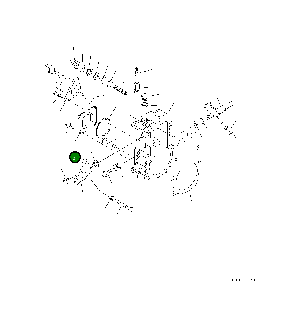 Крышка 461-160 Komatsu