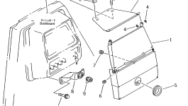 Кронштейн 14X-54-18830 Komatsu